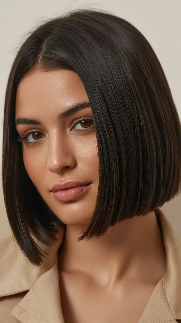 Long bob haircuts ideas 2026 Classic Chic Bob