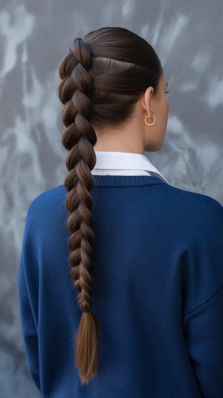 New braided hair looks 2026 Structured Bubble Braid