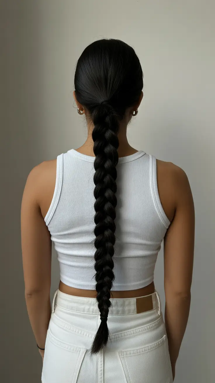 New hairstyle ideas 2026 Clean Sleek Braid With Minimalist Volume