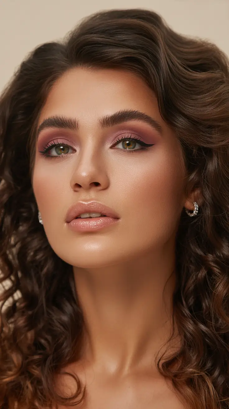 New hairstyle ideas 2026 Soft Sculpted Brunette Curls With Dimensional Warmth