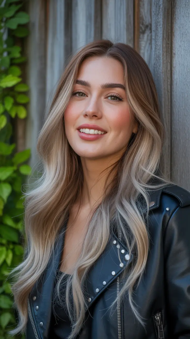 New hairstyle ideas 2026 Soft Ash-Blonde Waves With Natural Dimension