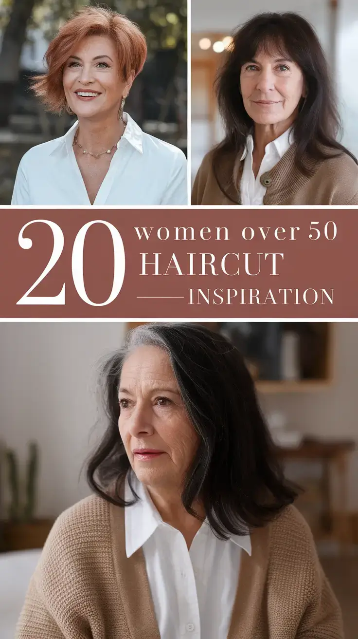 Women Over 50 Haircut Inspiration 2026: Chic Short, Layered & Long Styles You’ll Love
