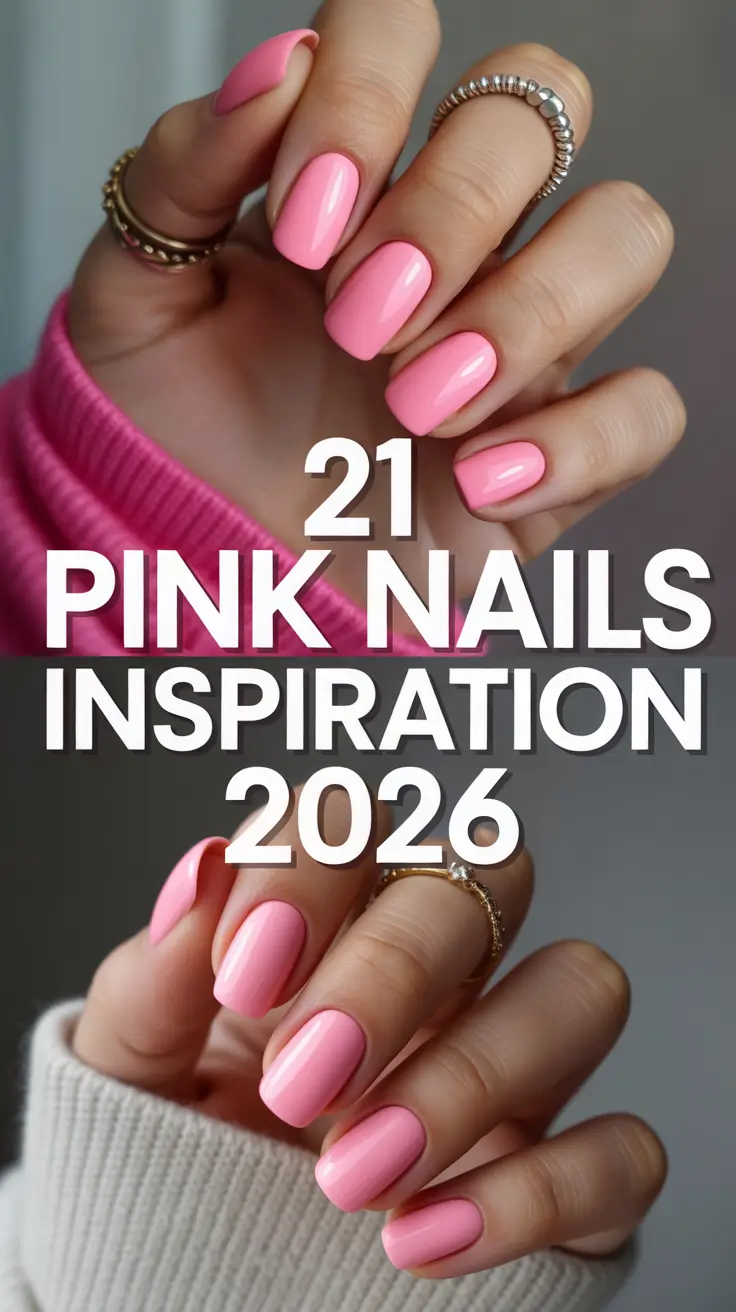 Pink Nails Inspiration 2026: Fresh Ideas & Stunning Designs for Every Style