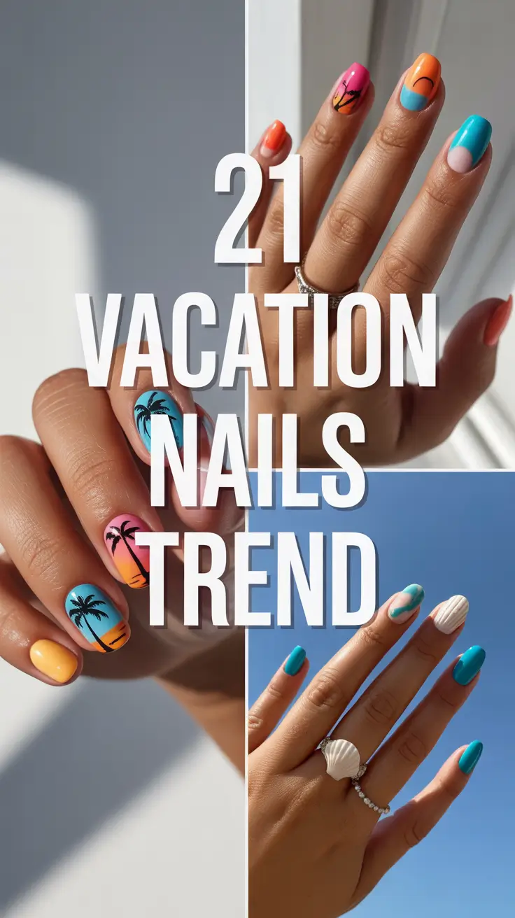 Vacation Nails Trend 2026: Tropical & Trendy Summer Designs for Every Trip