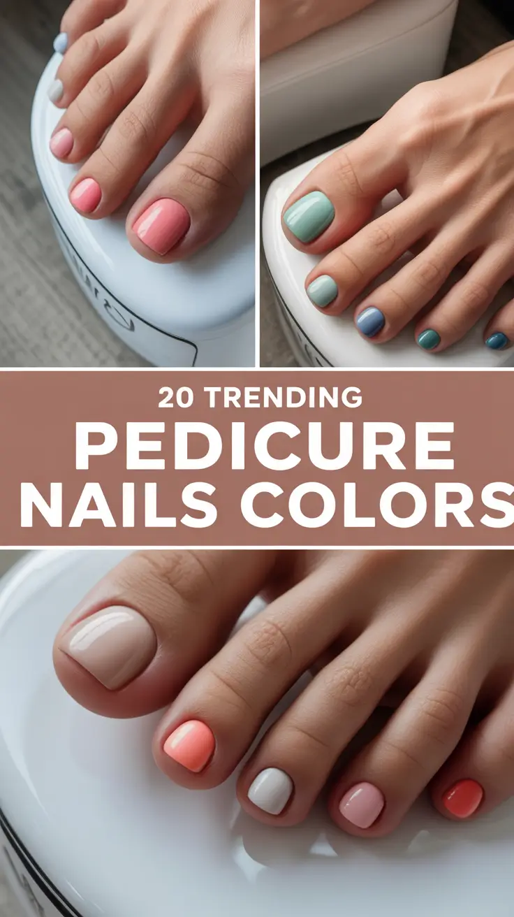 Trending Pedicure Nails Colors 2026: Best Stylish Shades for Every Season