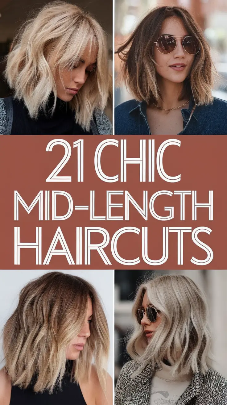 Chic Mid-Length Haircuts 2026: Trendy Layered Looks for Every Hair Type