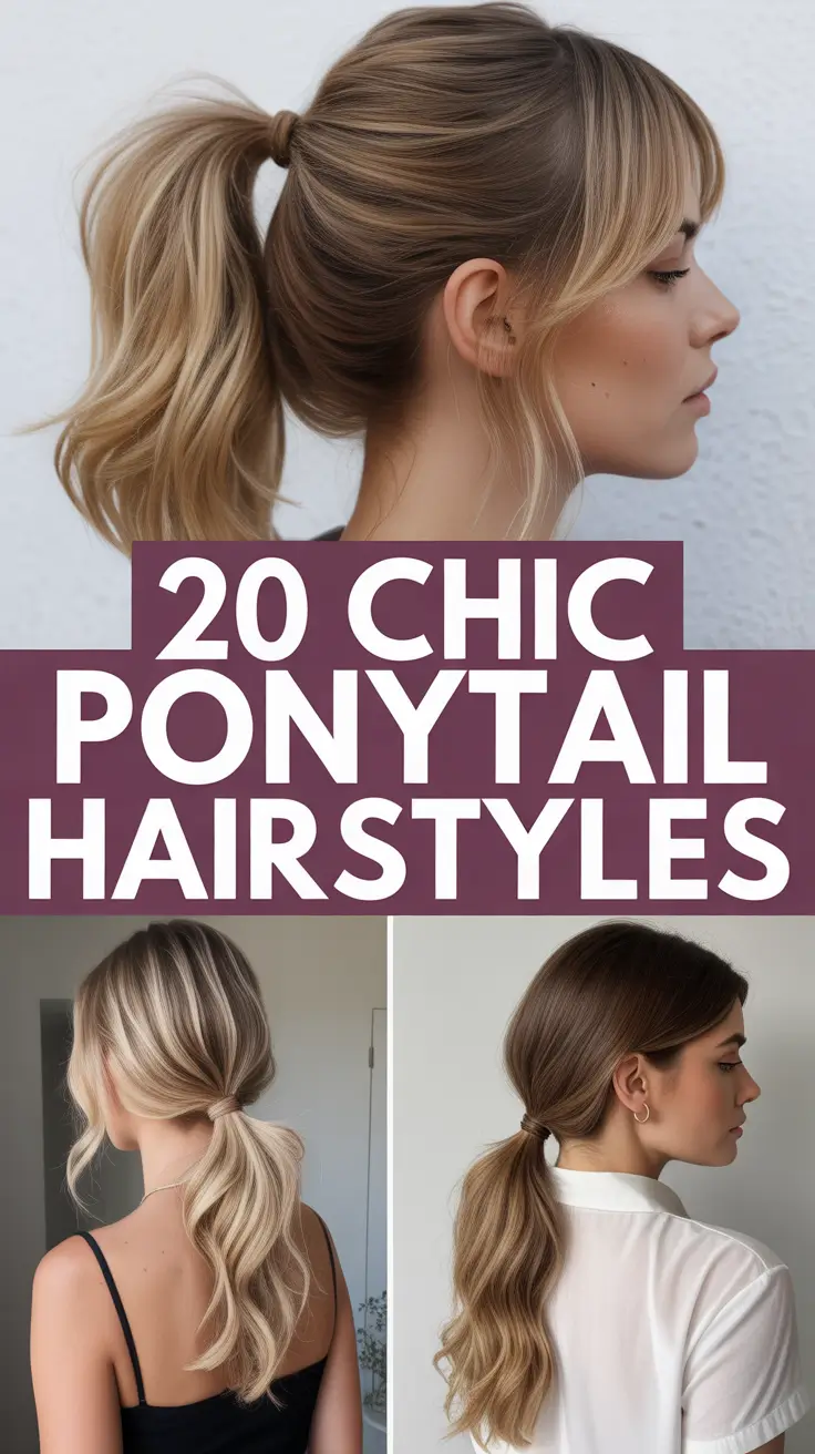 Chic Ponytail Hairstyles 2026: Stylish & Easy Looks for Every Occasion