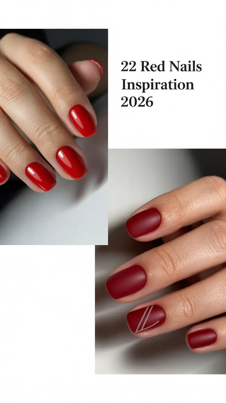 Red Nails Inspiration 2026: Trendy Designs, Ideas & Aesthetic Looks for Every Season