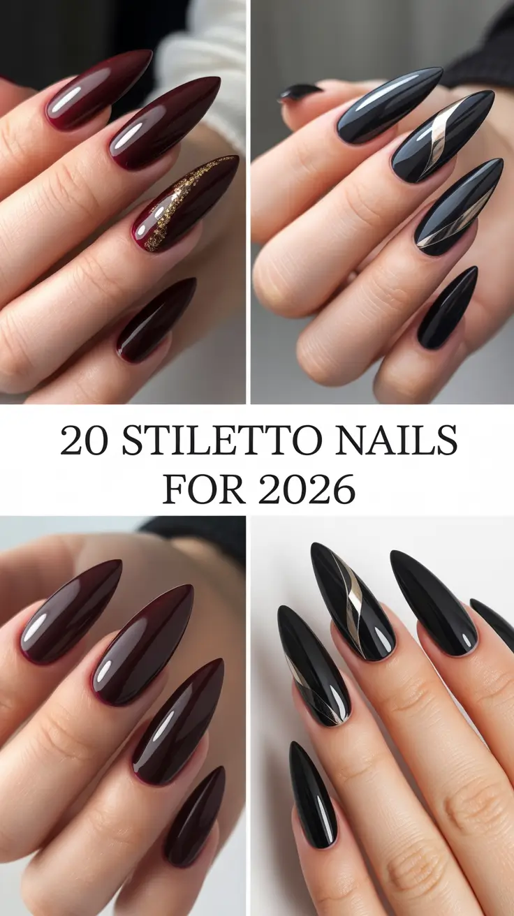 Stiletto Nails for 2026: Stunning Designs and Art Trends You’ll Want to Try
