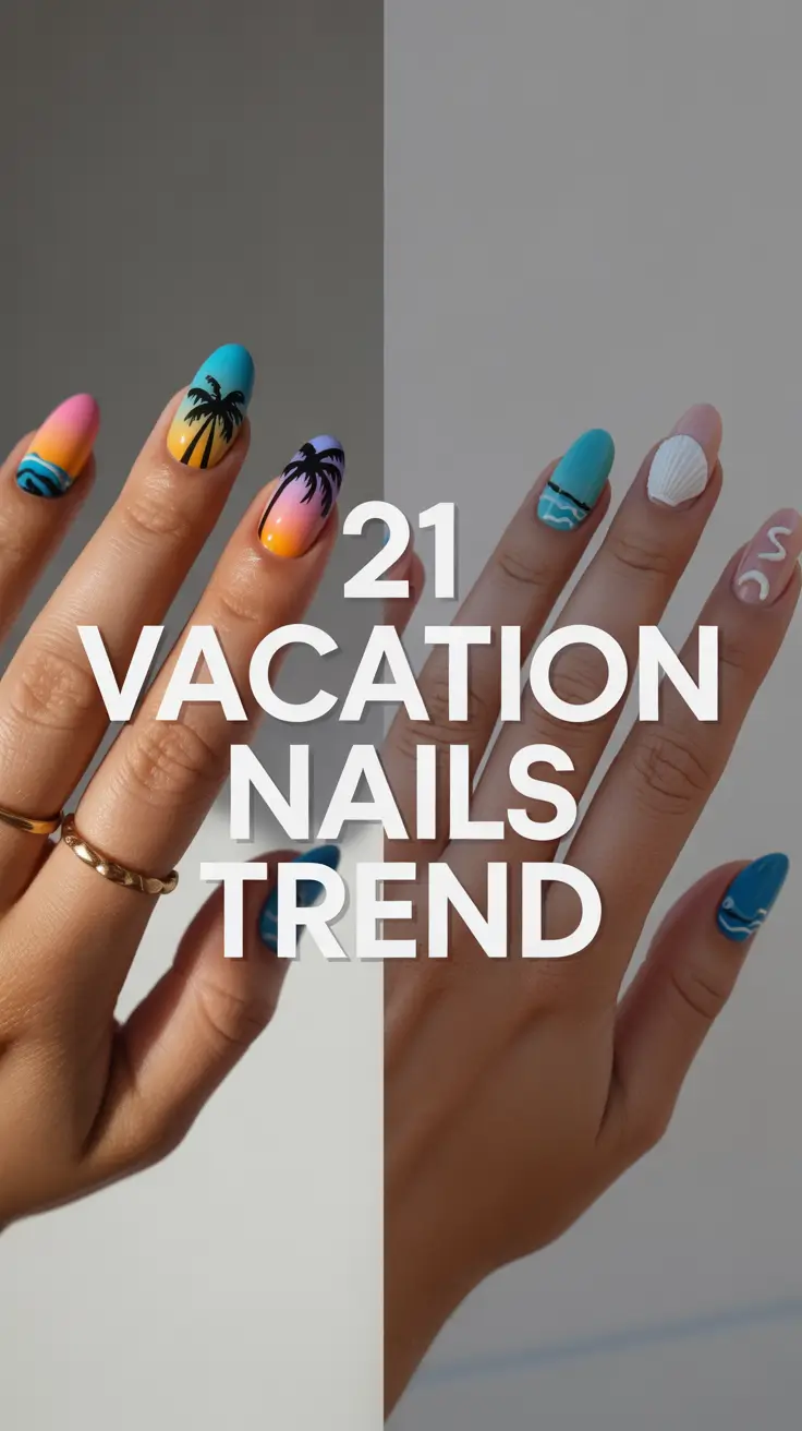 Vacation Nails Trend 2026: Tropical & Trendy Summer Designs for Every Trip