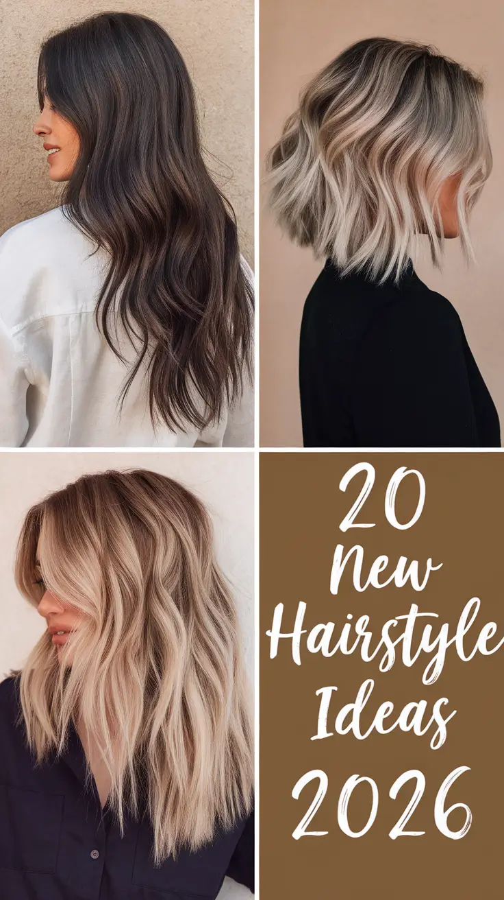 New Hairstyle Ideas 2026: Fresh Cuts, Braids & Modern Looks for Every Season