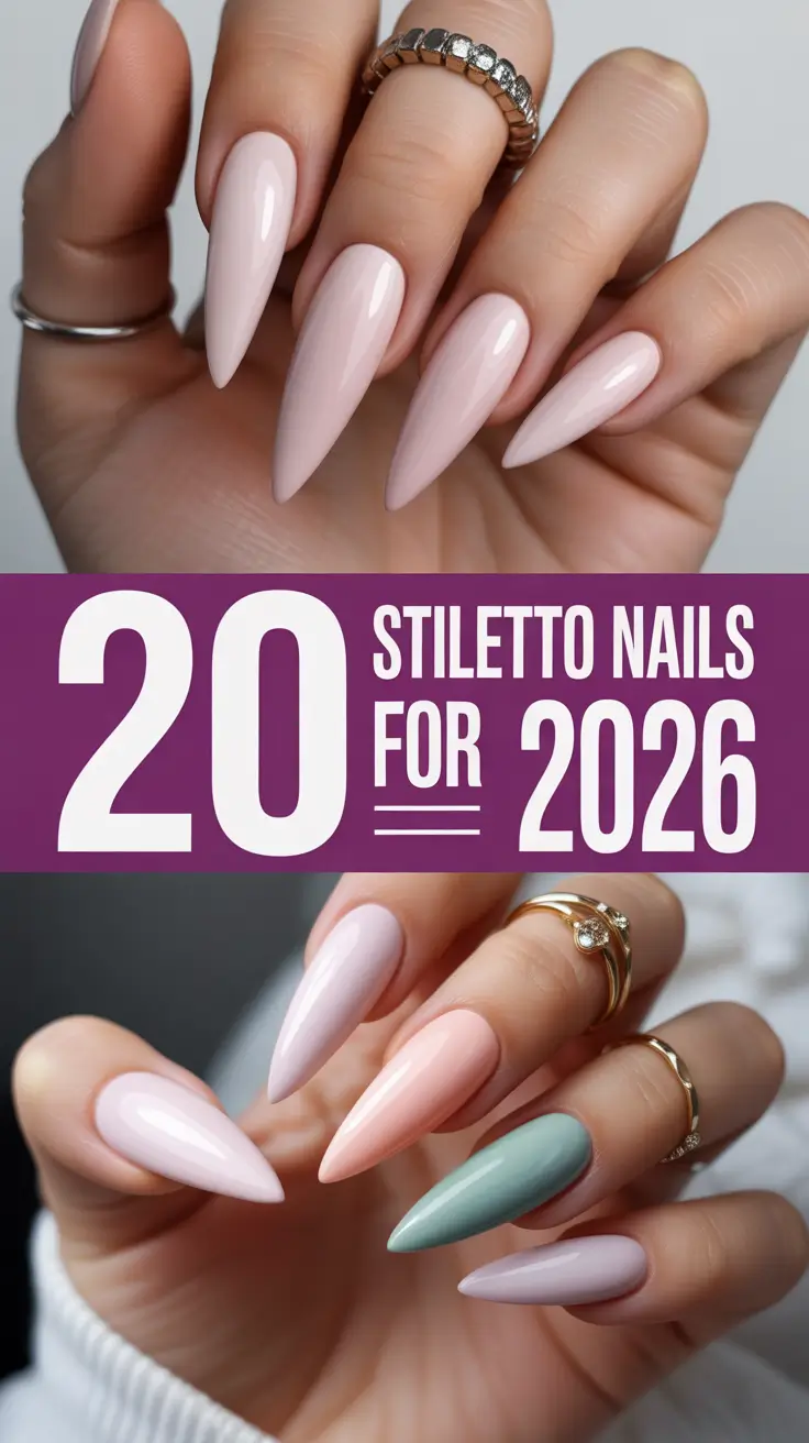 Stiletto Nails for 2026: Stunning Designs and Art Trends You’ll Want to Try