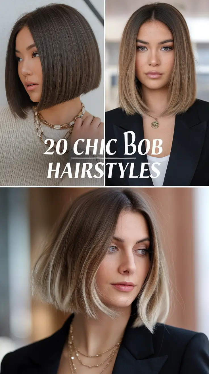 Chic Bob Hairstyles 2026: Fresh, Modern & Short Cuts for the New Season