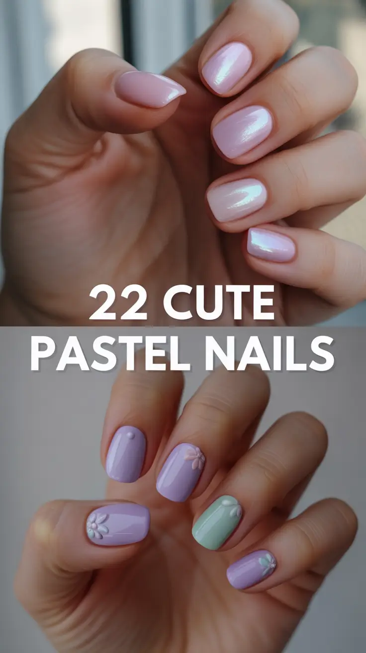 Cute Pastel Nails 2026: Trendy Pastel Designs, Soft Colors & Fresh Inspo for Spring and Summer