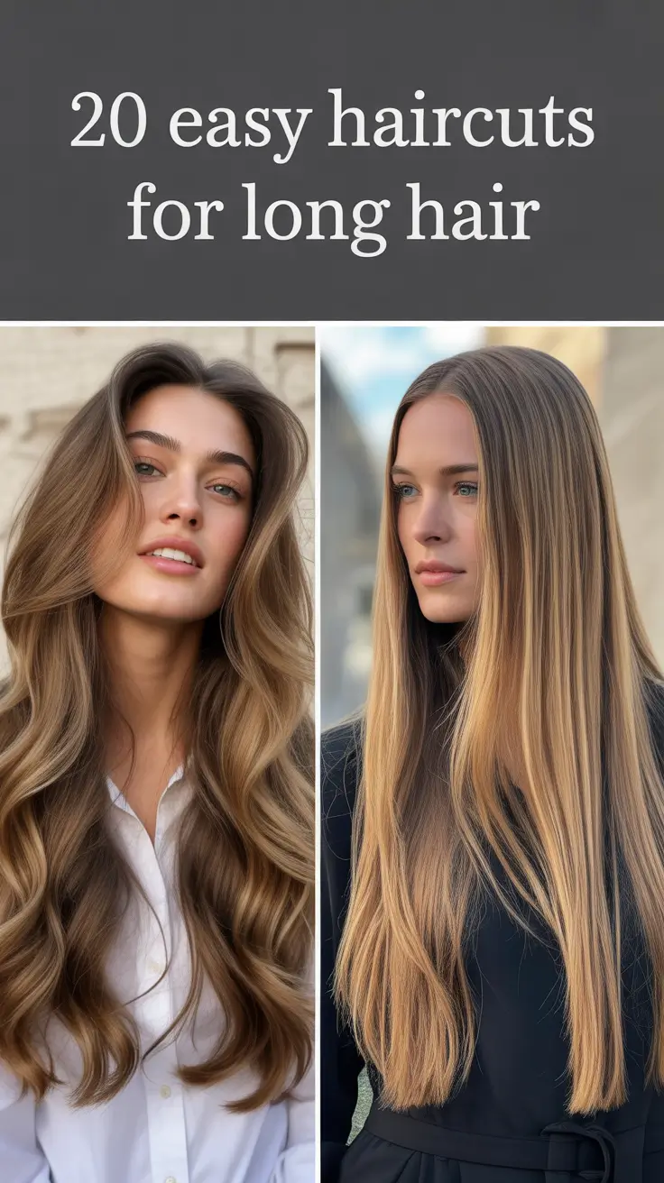 Easy Haircuts for Long Hair 2026: Trendy Layered Looks With Effortless Volume