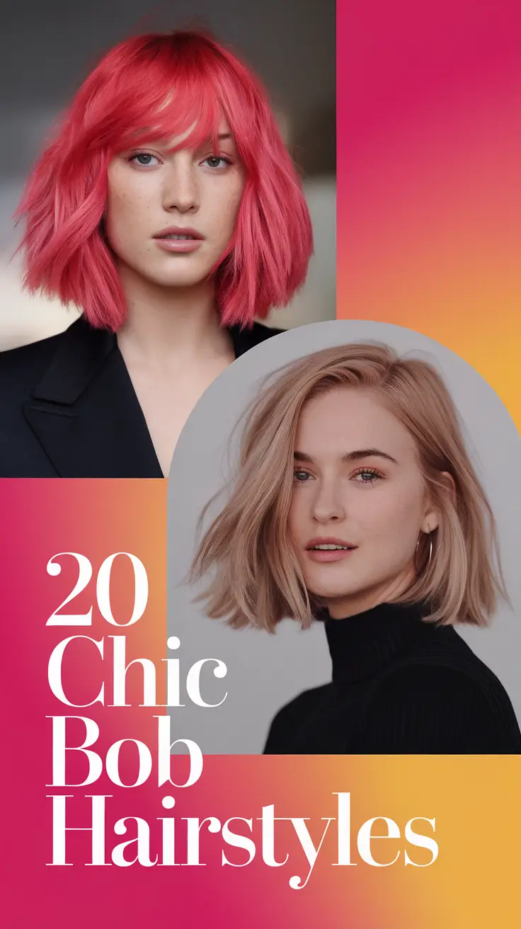 Chic Bob Hairstyles 2026: Fresh, Modern & Short Cuts for the New Season