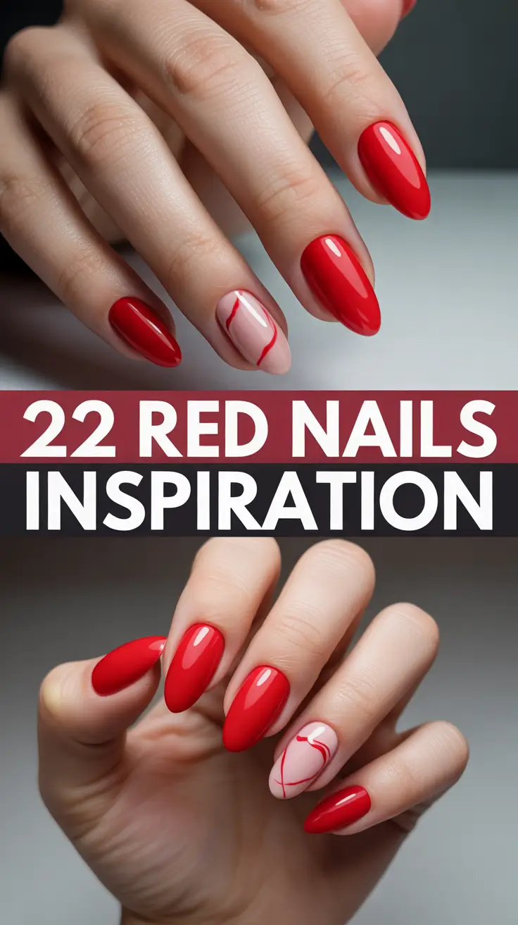 Red Nails Inspiration 2026: Trendy Designs, Ideas & Aesthetic Looks for Every Season