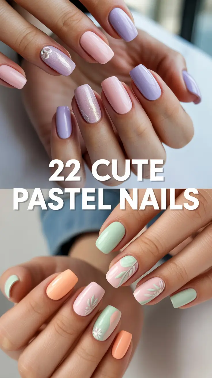 Cute Pastel Nails 2026: Trendy Pastel Designs, Soft Colors & Fresh Inspo for Spring and Summer
