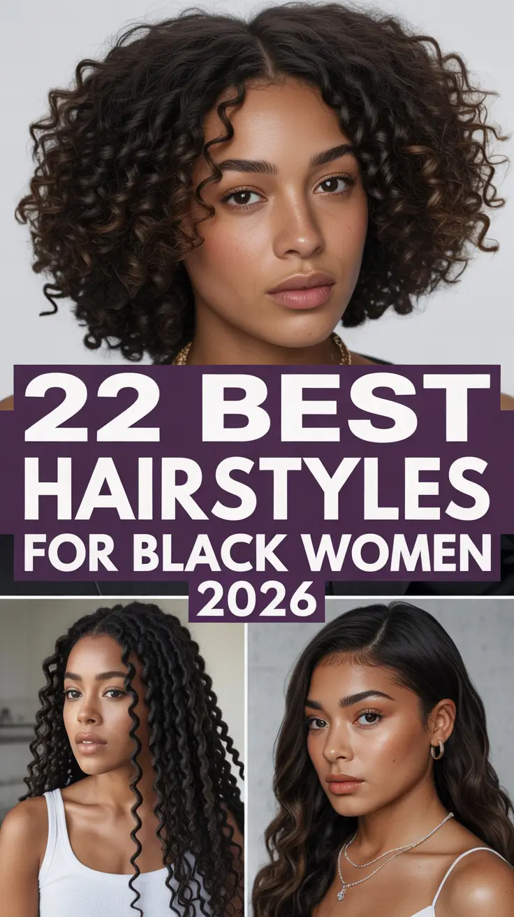 Best Hairstyles for Black Women 2026: Trendy Cuts, Colors & Icons of Natural Hair Beauty
