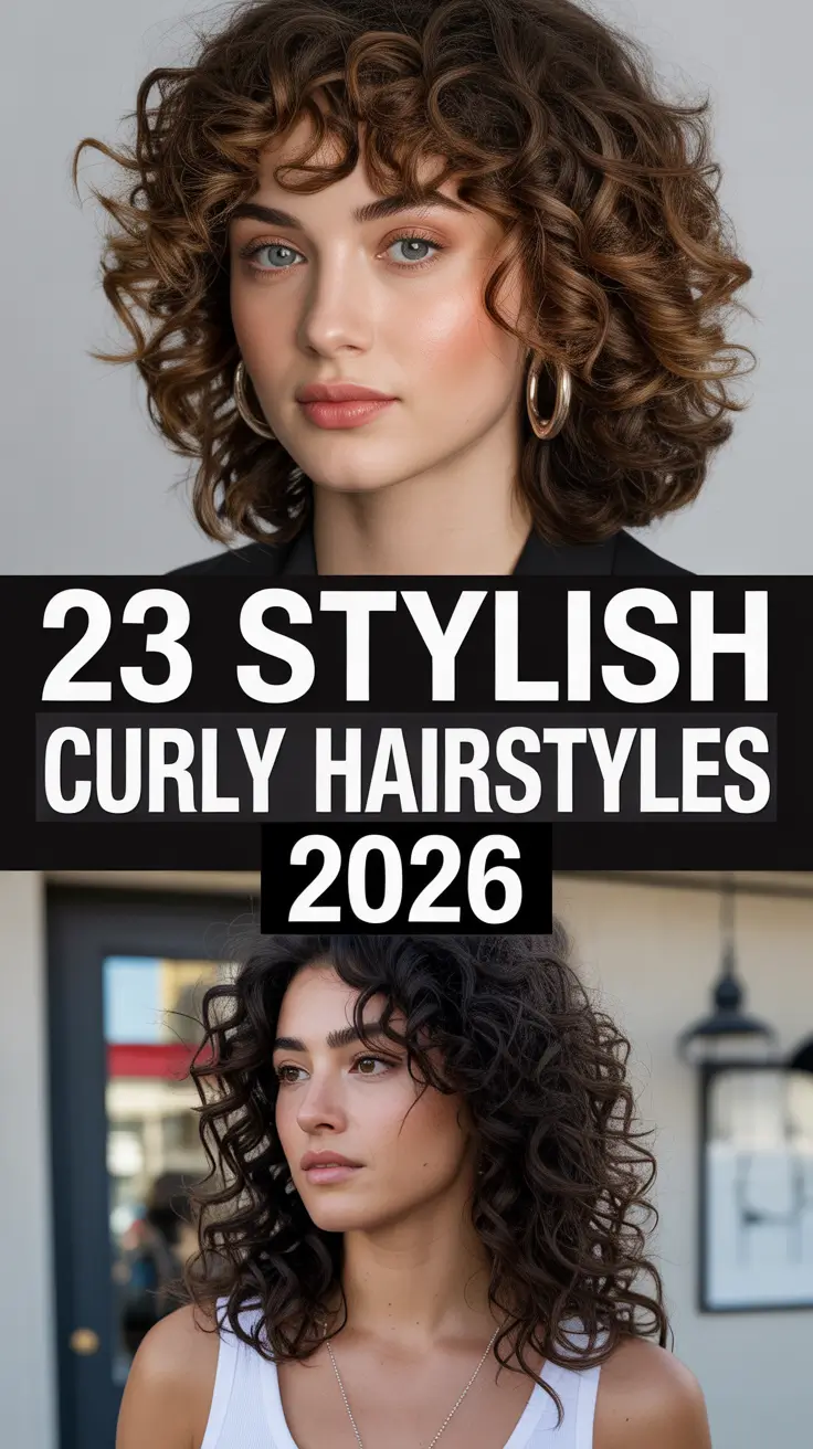 Stylish Curly Hairstyles 2026: Fresh, Cute & Modern Ideas for Every Curl Type