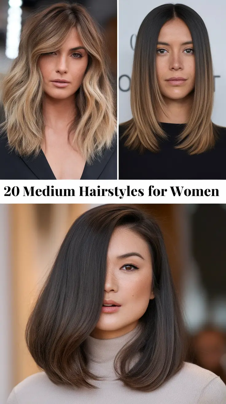Medium Hairstyles for Women 2026: Fresh Cuts, Layers & Easy Styling Ideas