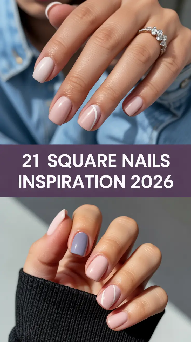 Square Nails Inspiration 2026: Fresh Ideas, Trendy Designs & Modern Shapes for Every Season