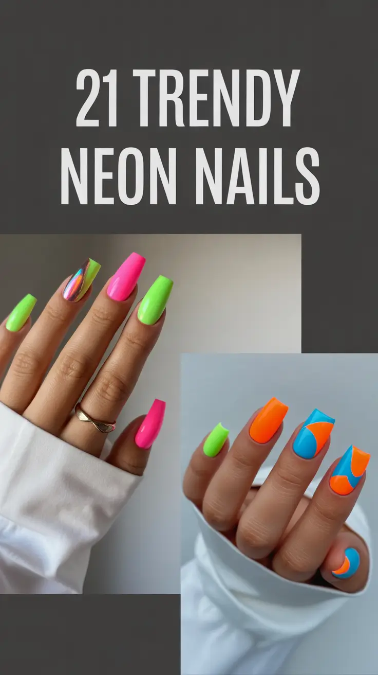 Trendy Neon Nails 2026: Bright Ideas for Bold Summer Nail Designs