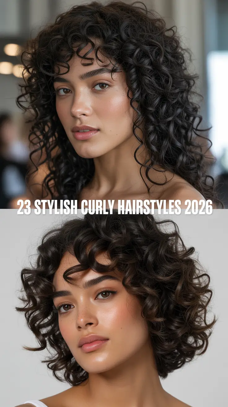 Stylish Curly Hairstyles 2026: Fresh, Cute & Modern Ideas for Every Curl Type