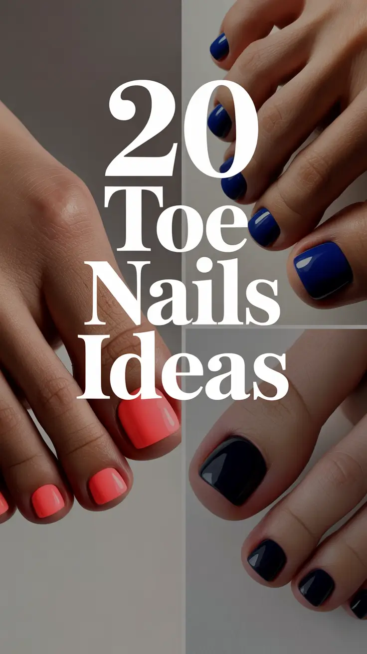 Toe Nails Ideas 2026: Trendy Designs & Colors for the Prettiest Summer Pedicure