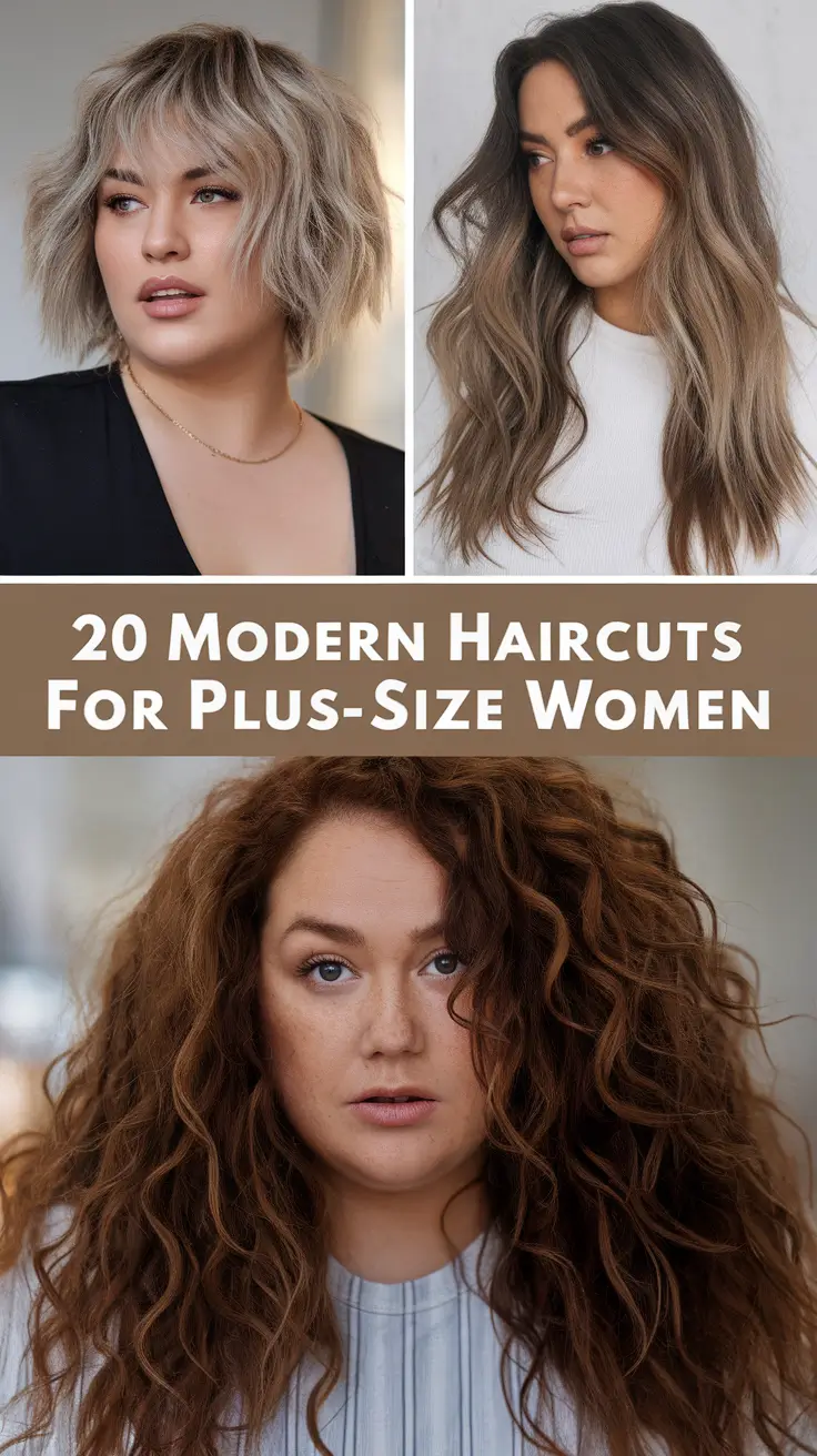 Modern Haircuts for Plus-Size Women 2026: Flattering Short to Medium Styles for Every Face Shape