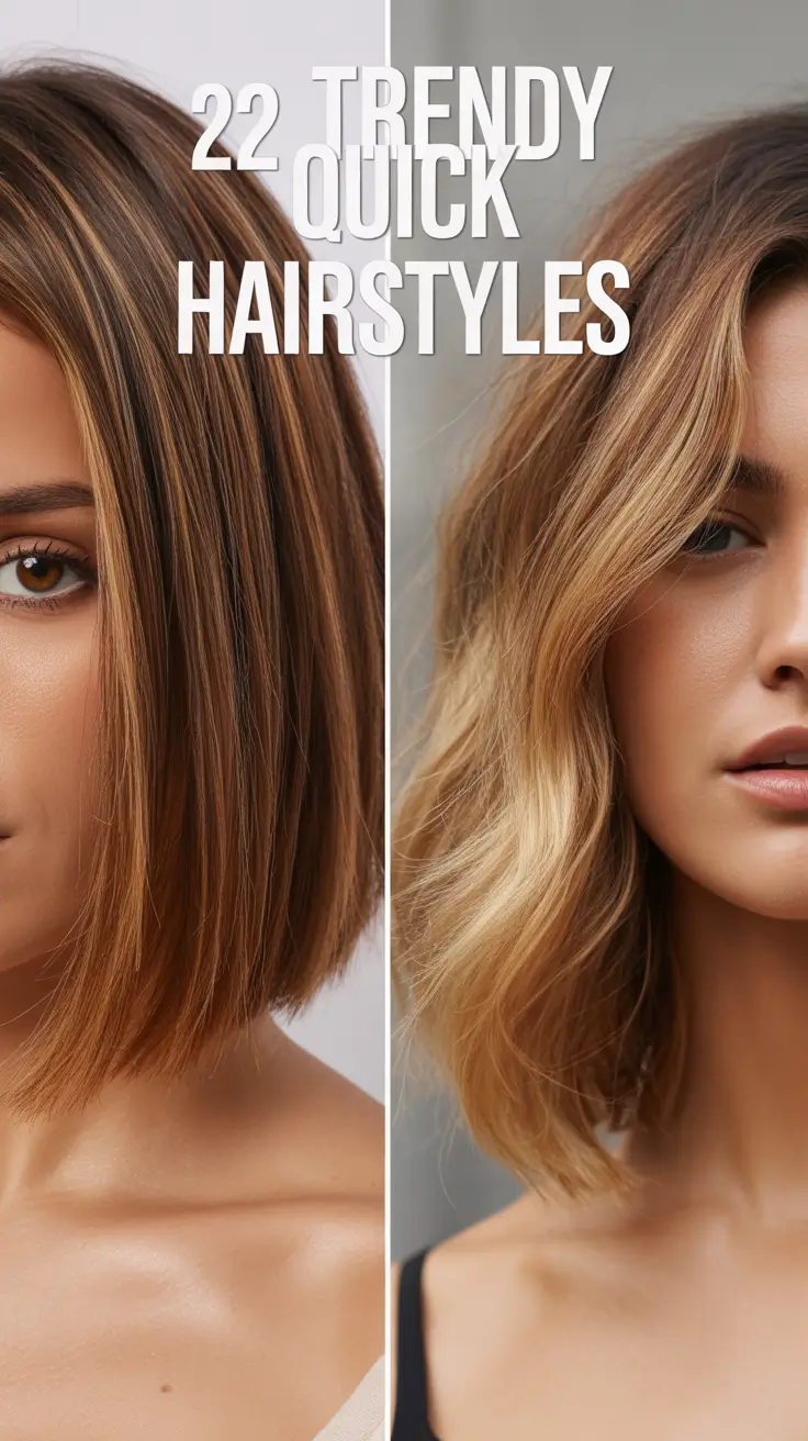 Trendy Quick Hairstyles 2026: Easy & Cute Ideas for Every Hair Type