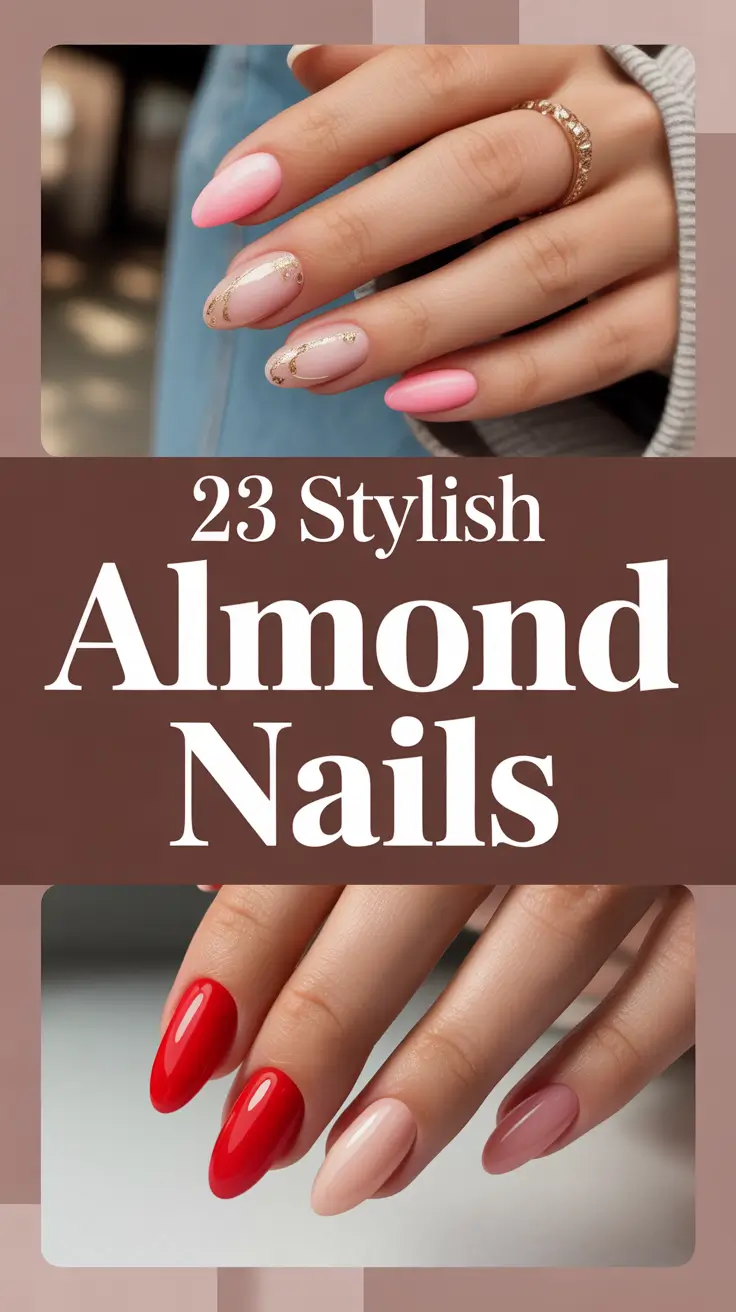 Stylish Almond Nails 2026: Trendy Inspo & Fresh Designs for Every Season