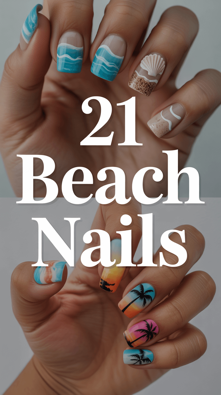 Beach Nails 2026: Colorful & Trendy Designs for Your Next Vacation