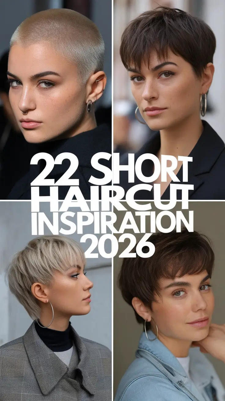 Short Haircut Inspiration 2026: Modern Women Styles & Ideas for Every Face Shape