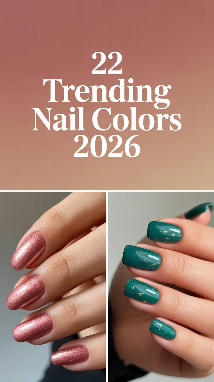 Trending Nail Colors 2026: Fresh Ideas for Every Season and Style