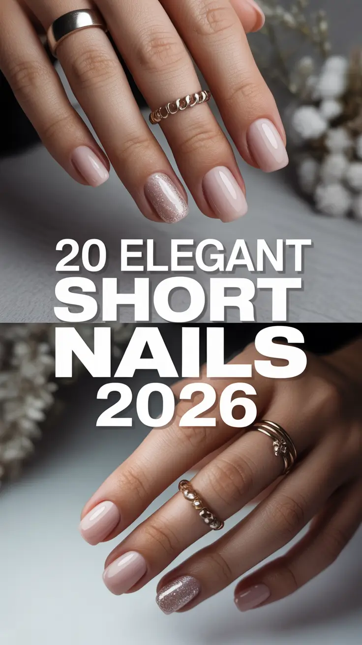 Elegant Short Nails 2026: Trendy Designs & Fresh Inspo for the New Year