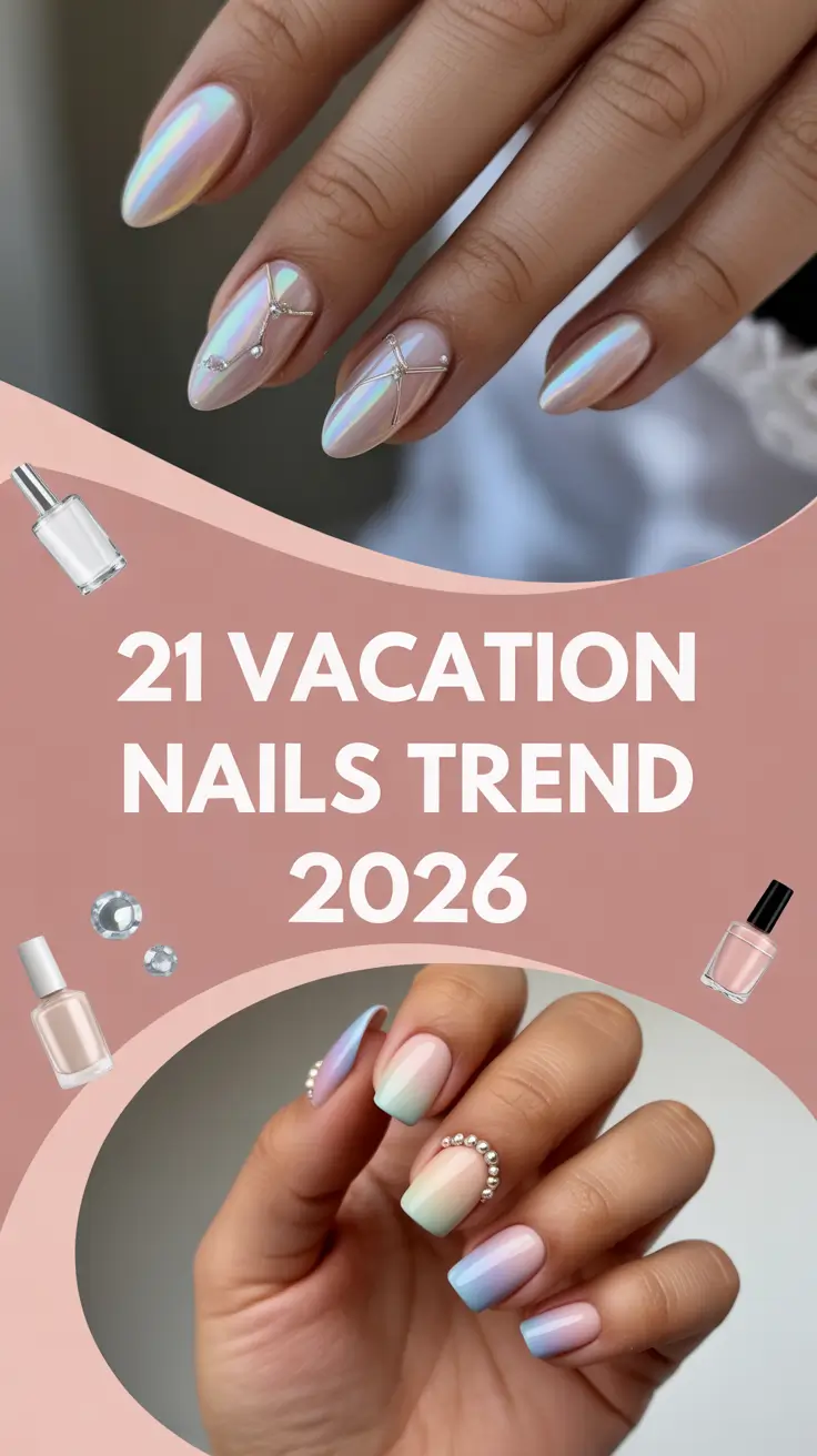 Vacation Nails Trend 2026: Tropical & Trendy Summer Designs for Every Trip