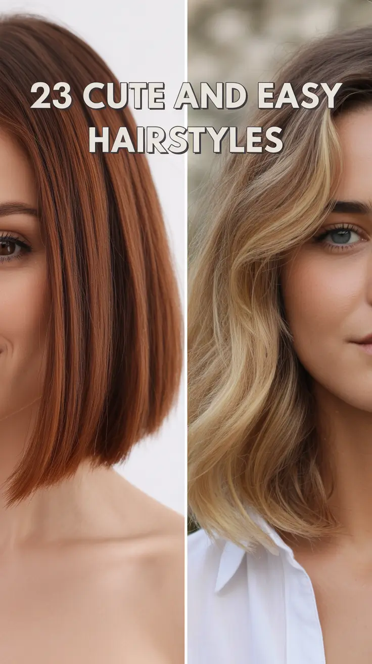 Cute and Easy Hairstyles 2026: Fresh, Simple Looks for Every Hair Type