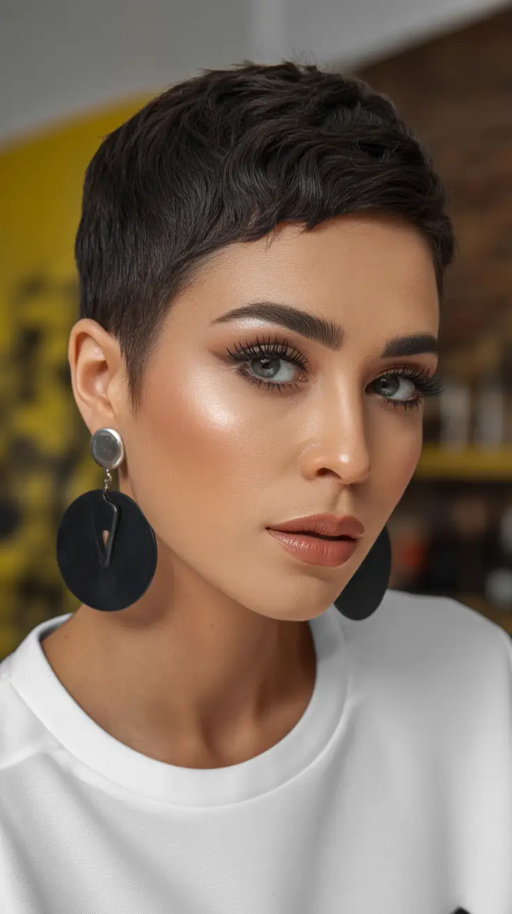 Short haircut inspiration 2026 Velvet Crop Texture