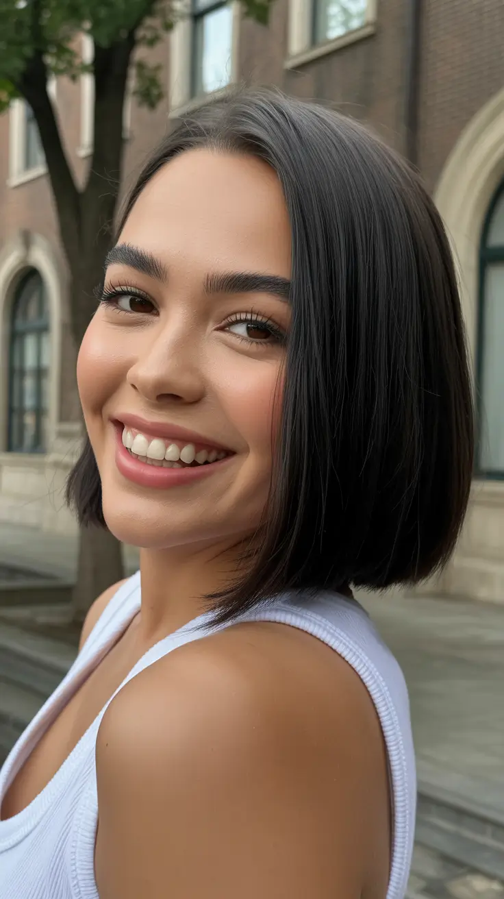 Short haircut inspiration 2026 Soft Natural Bob Glow
