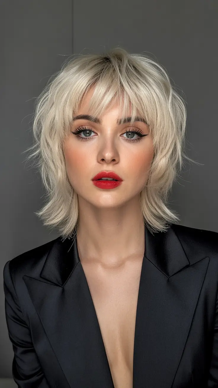 Short haircut inspiration 2026 Modern Shag Revival