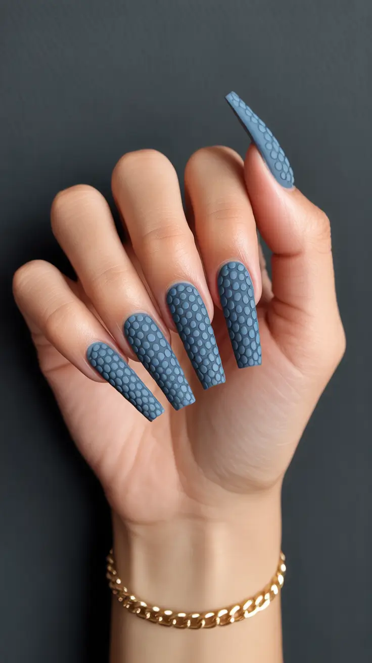 trending nail colors 2026 Slate Texture Dimension