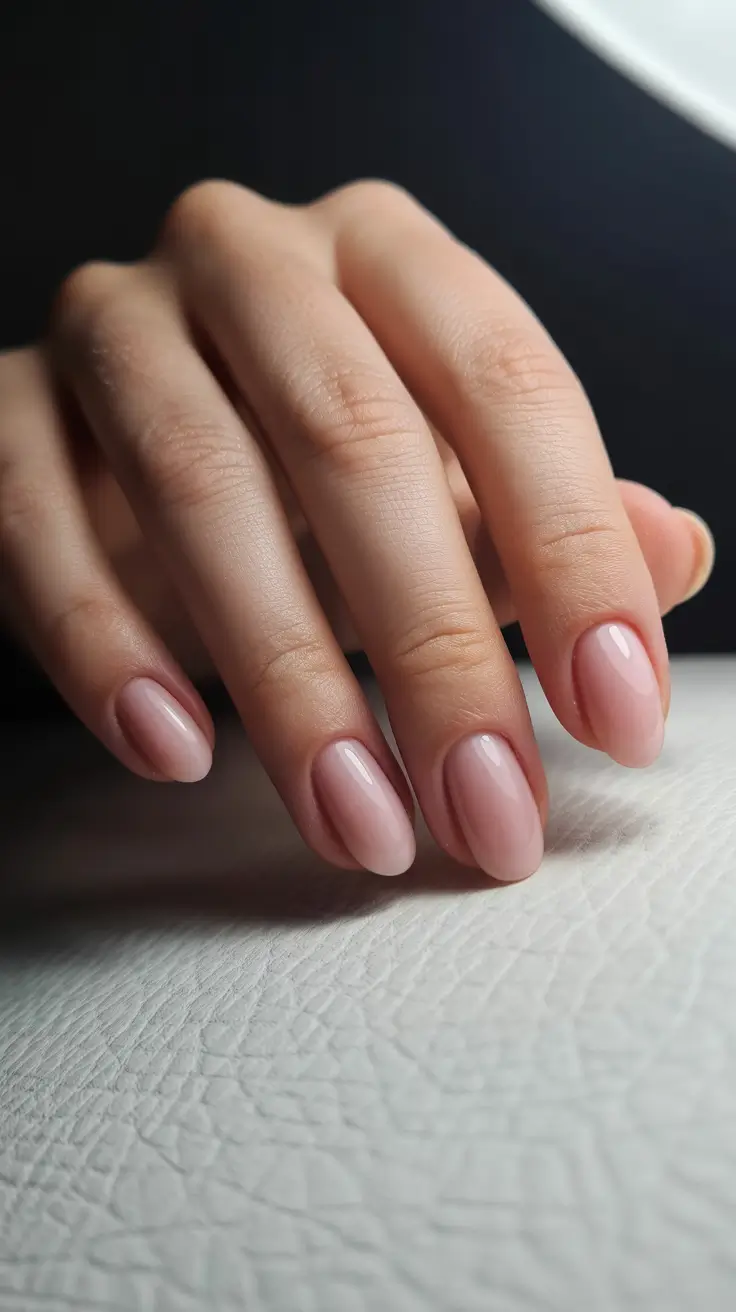 trending nail colors 2026 Soft Pink Whisper