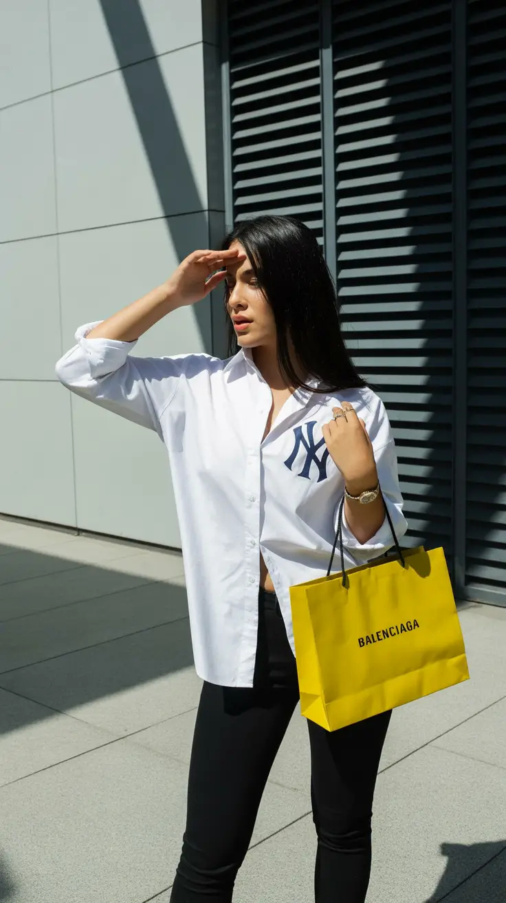 bold spring going out outfits 2026 Sporty Chic With a New York Twist