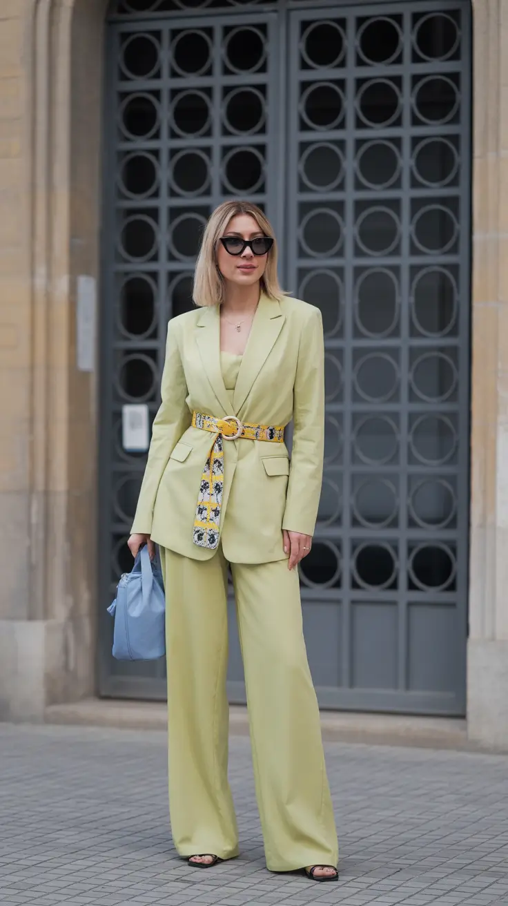 business spring workwear 2026 Soft Citrus Power