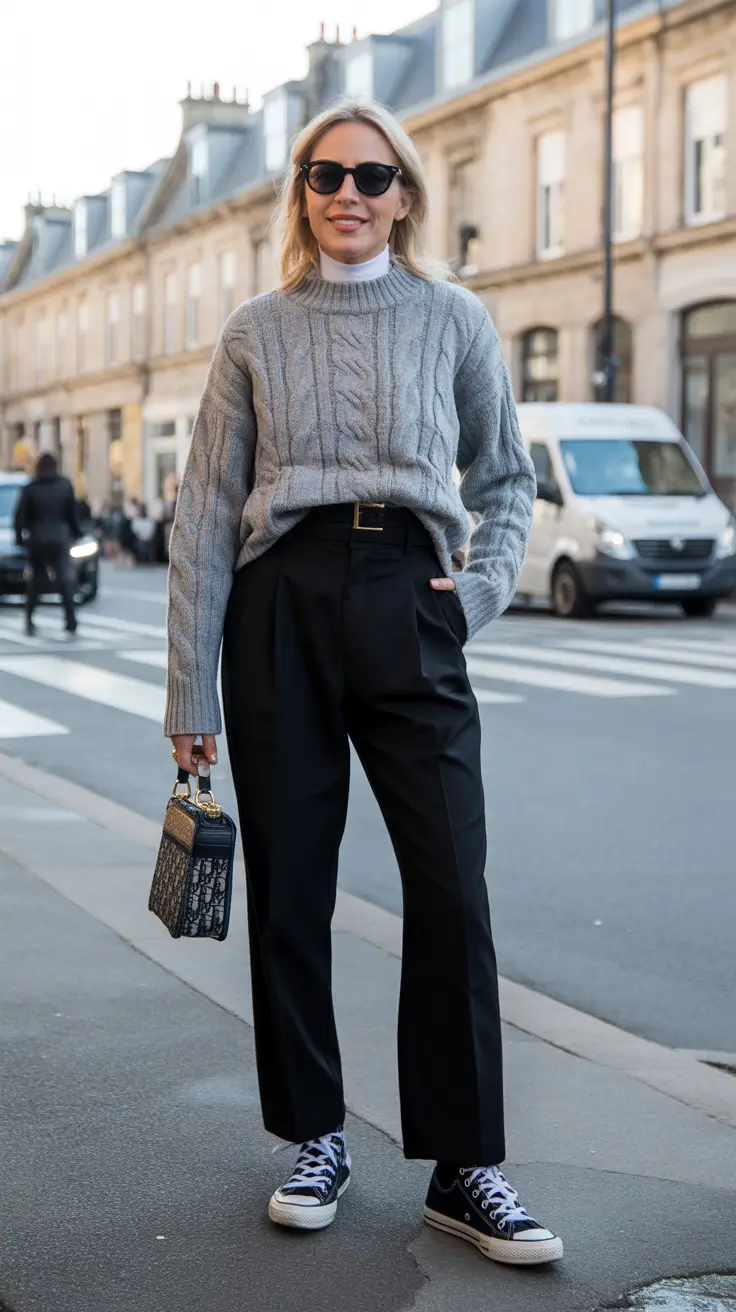 business spring workwear 2026 Grey Textures