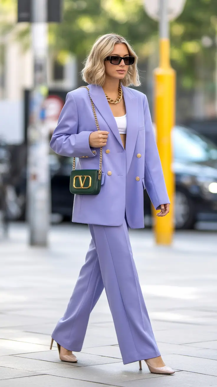 business spring workwear 2026 Lavender Precision