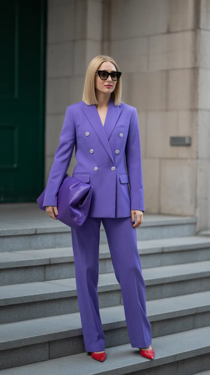business spring workwear 2026 Royal Violet