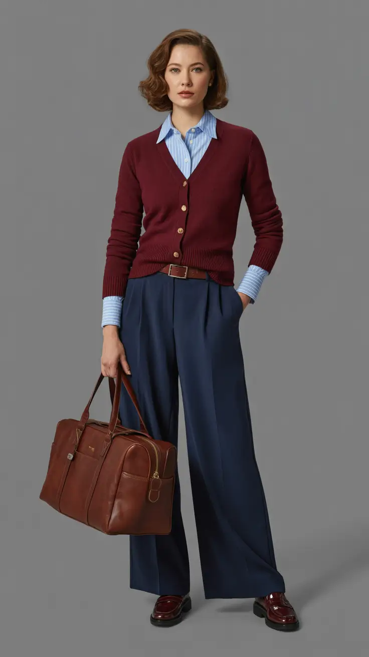casual spring outfits for women over 40 2026 Tailored Elegance with a Spring Twist
