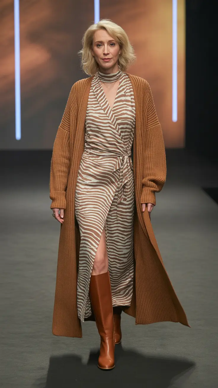 casual spring outfits for women over 40 2026 Soft Neutrals with a Luxurious Layer